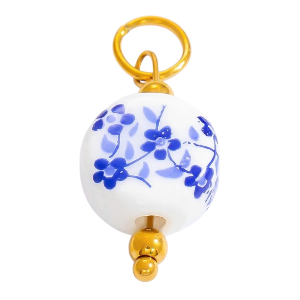 Blue And White Porcelain Round