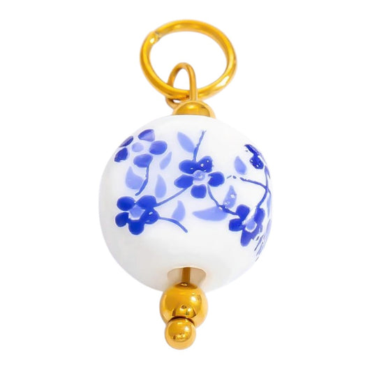 Blue And White Porcelain Round