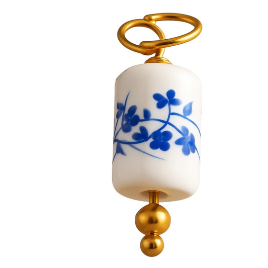 Blue And White Cylinder