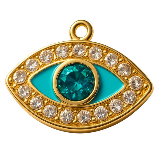 Evil Eye Turquoise And Bling