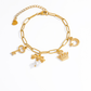 Bracelet | Gold Paperclip Chain