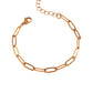 Bracelet | Gold Paperclip Chain