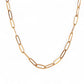 Necklace | Gold Paperclip Chain
