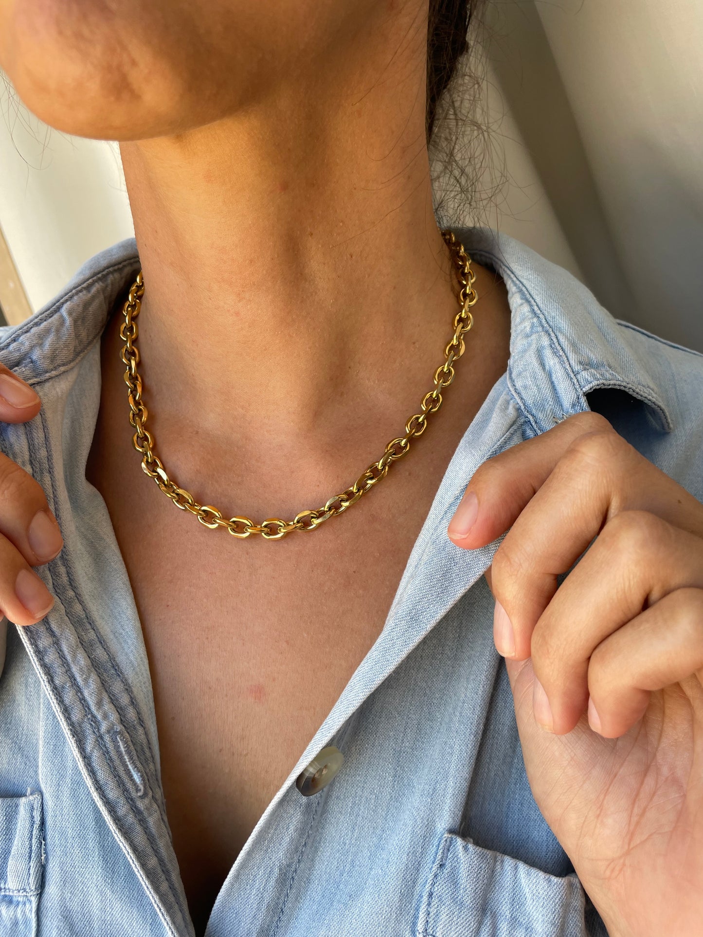Necklace | Gold Chunky Chain