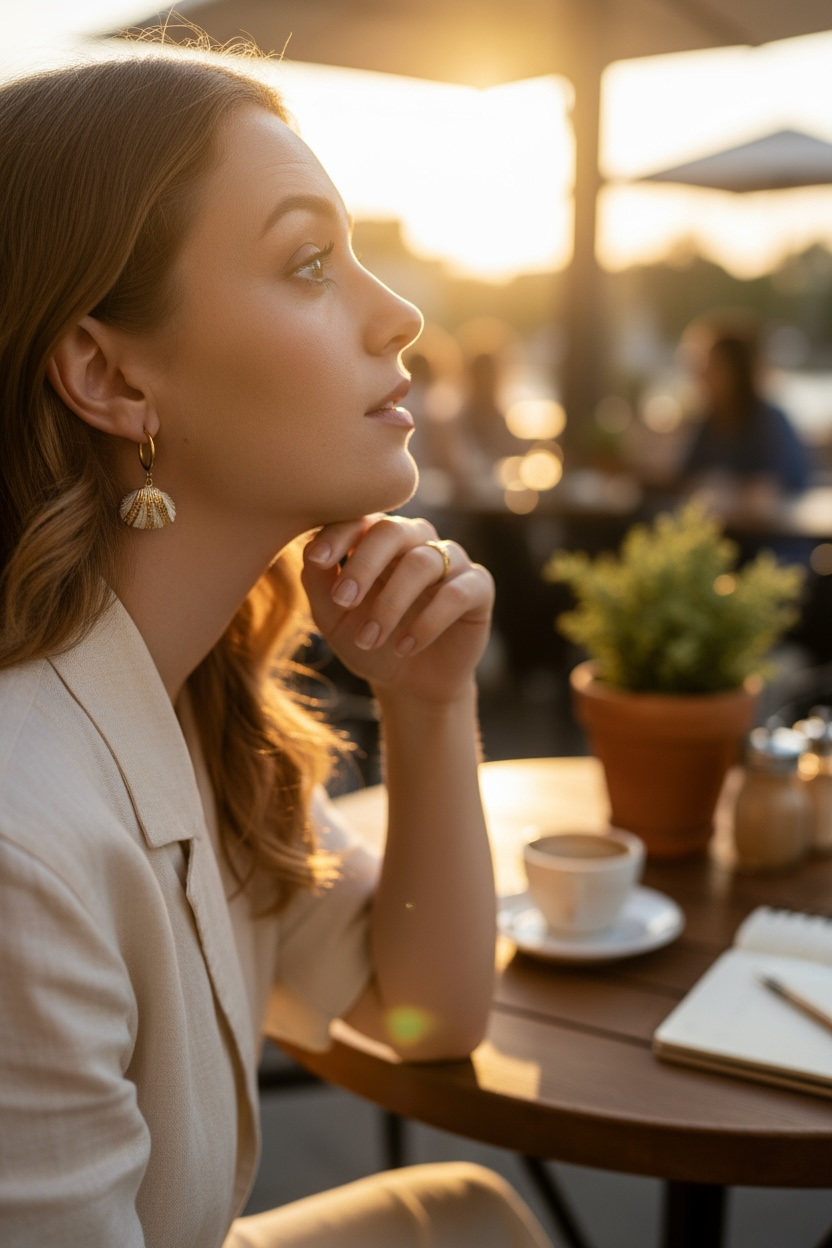 Sirena Huggie Earrings