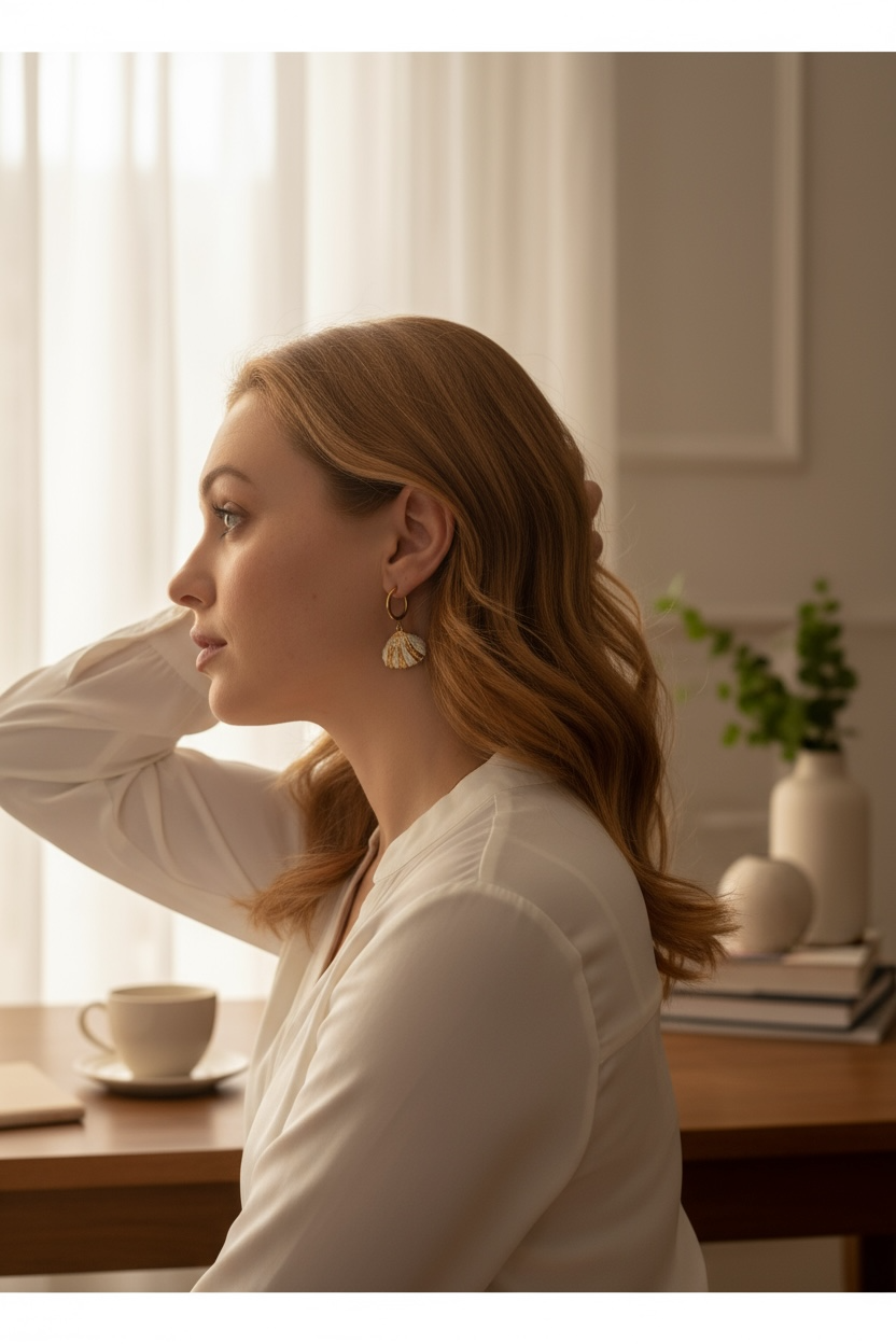 Sirena Huggie Earrings