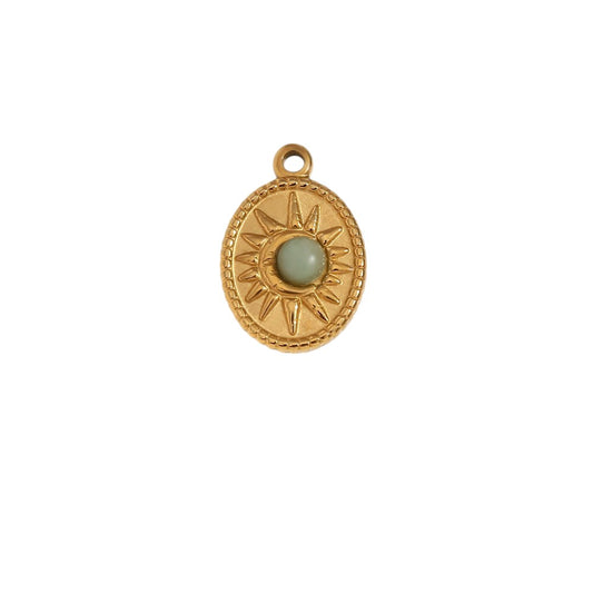 Turquoise Oval Sun